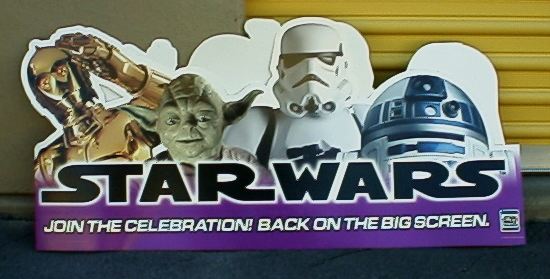 Taco Bell Star Wars display