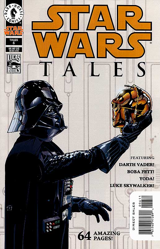 Darth Vader cover of Star Wars Tales comic #6