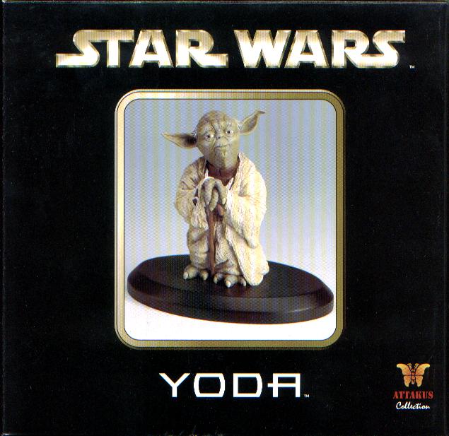 Attakus resin Yoda statue box