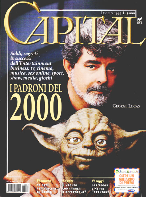 Capital Magazine with Yoda on the cover
