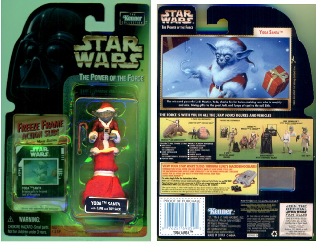 Custom Freeze-Frame Yoda toy