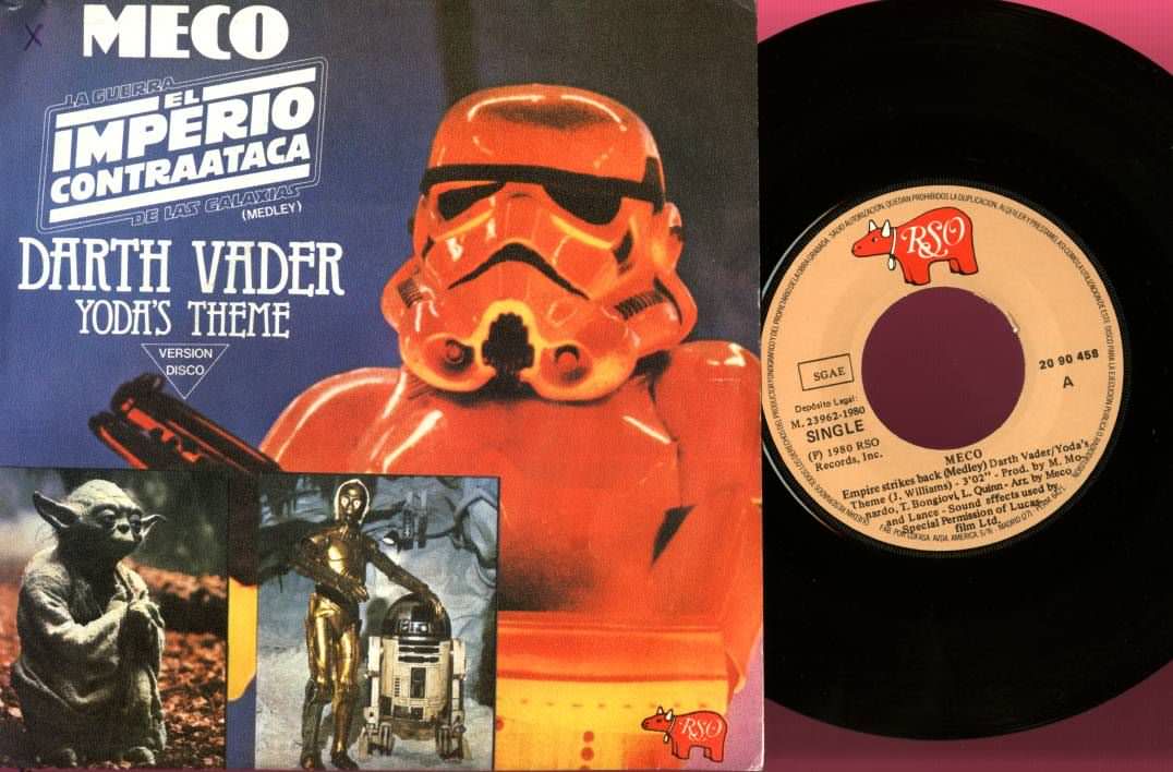 Meco spanish Empire Strikes Back disco album