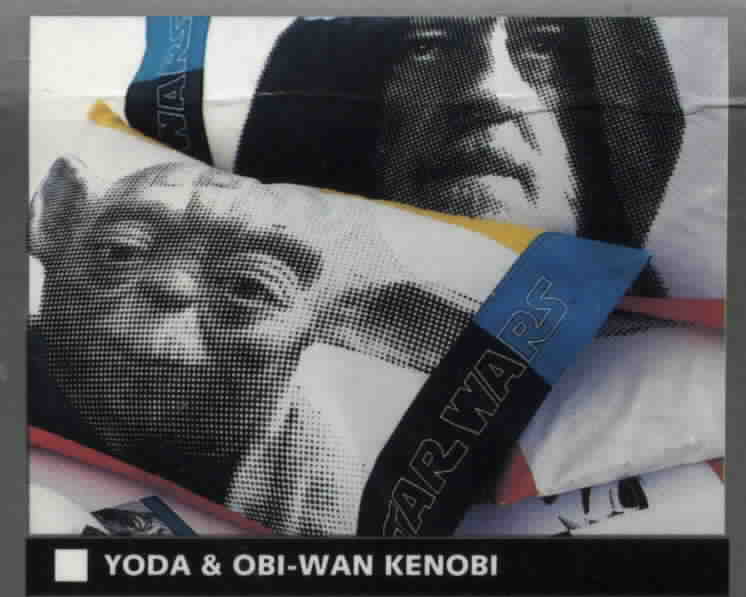 Yoda and Obi-Wan Kenobi pillowcase