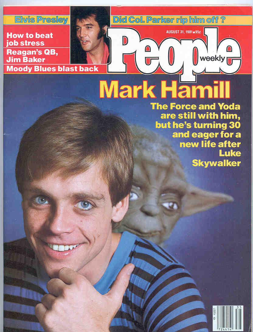 People magazine with Yoda and Mark Hamill on the cover