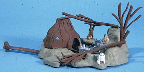 Different view of Micro Dagobah Playset
