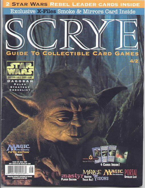 Scrye Magazine with Yoda on the cover