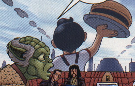 Star Wars Tales 7 comic illustration of Yoda at Big Boys