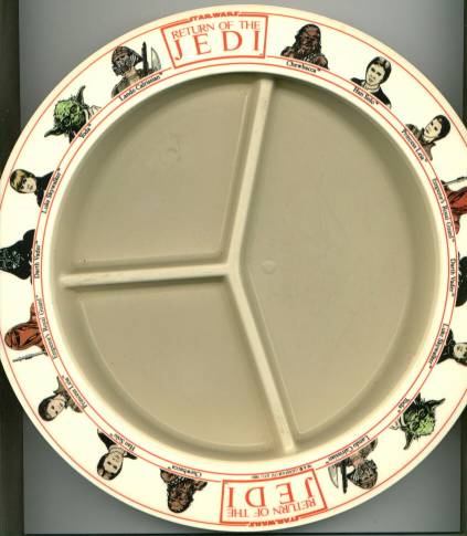1983 Return of the Jedi Deka Plate (9 inch diameter)