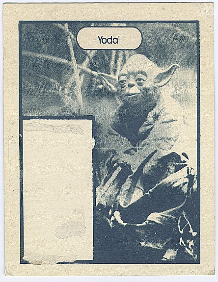 Card from Hungarian bootleg Yoda (courtesy of CinciToyMuseum.com)