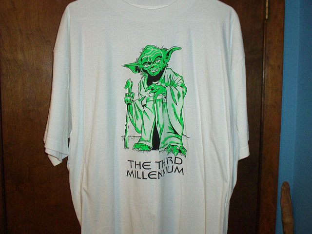 'The Third Millennium' Yoda shirt