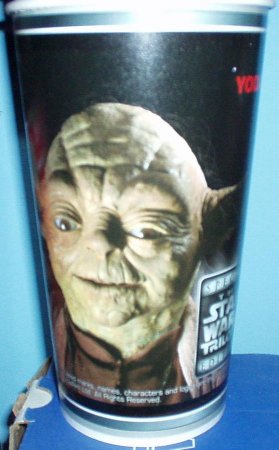 Front of Yoda Big Gulp cup