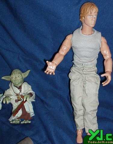 Yoda and Luke from the 12' scale pack