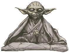 Illustrated Yoda