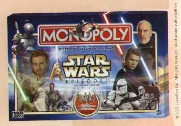 Attack of the Clones Monopoly