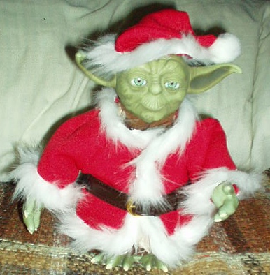 Santa Interactive Yoda