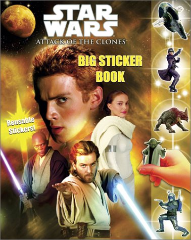 Attack of the Clones Big Sticker Book