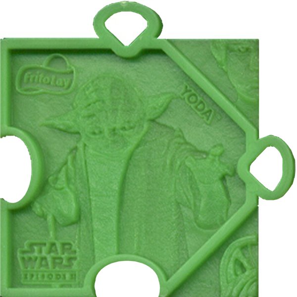FritoLay 3D Yoda puzzle piece