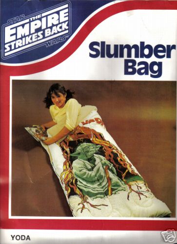 Empire Strikes Back Yoda sleeping bag package