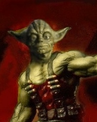 A buff Yoda