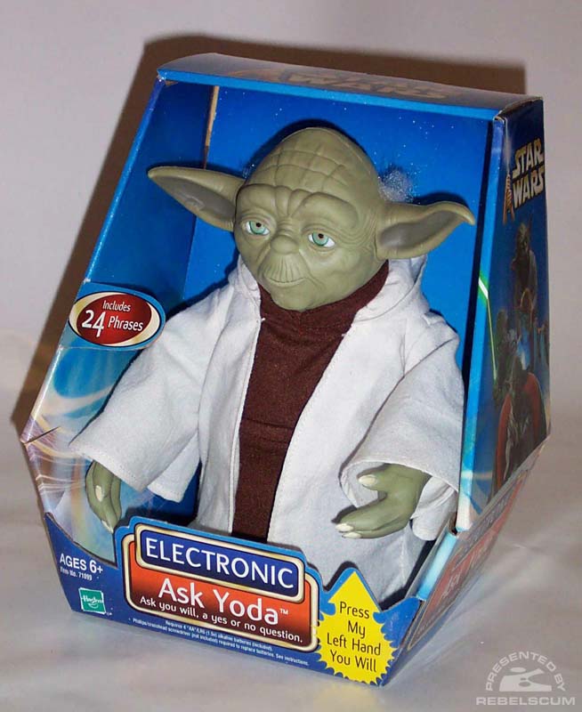 Hasbro's electronic 'Ask Yoda' doll