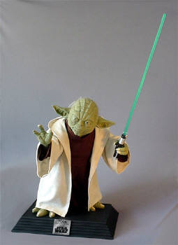 Rubies lifesize Yoda replica
