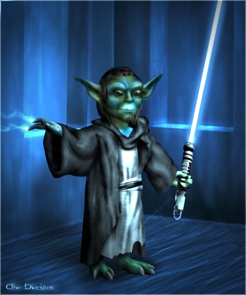 Young Yoda fan art