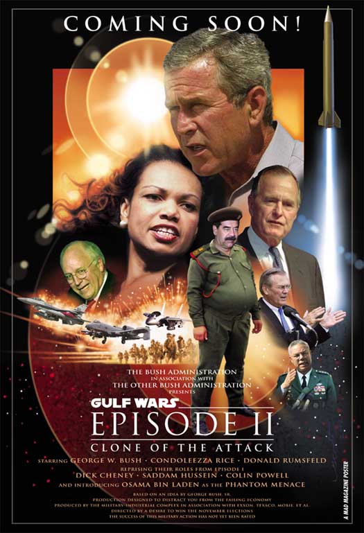 Gulf Wars parody poster
