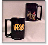 Disney Star Wars Weekends Yoda and Mickey Mouse mug