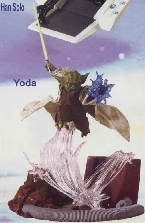 Yoda Unleashed figure - loose