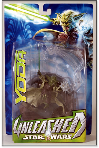 Unleashed Yoda - front of packaging