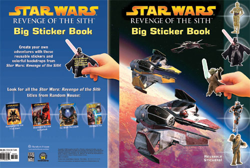 Revenge of the Sith big sticker book