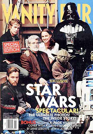 Star Wars cover of Vanity Fair