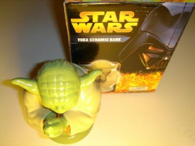 Comic Images ceramic Yoda bank
