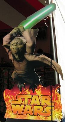 Revenge of the Sith Yoda display