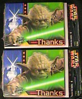 Revenge of the Sith Yoda 'Thanks' cards