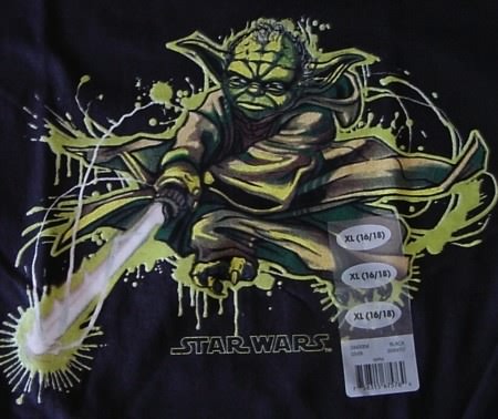 Revenge of the Sith Yoda t-shirt - zoom in on image