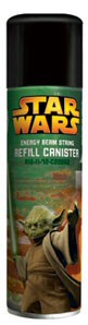 Yoda 'engergy beam string' (silly string) refill canister
