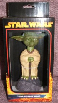 Comic Images Yoda bobble head figurine in box