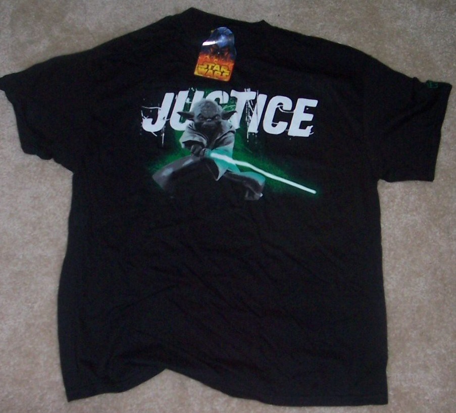 Revenge of the Sith 'Justice' Yoda t-shirt