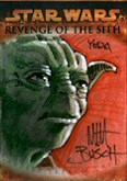 Revenge of the Sith card - Yoda by Matt Busch