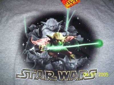 Revenge of the Sith Yoda shirt