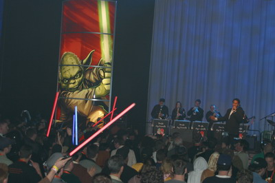 Yoda banner from the Celebration at Celebration 3