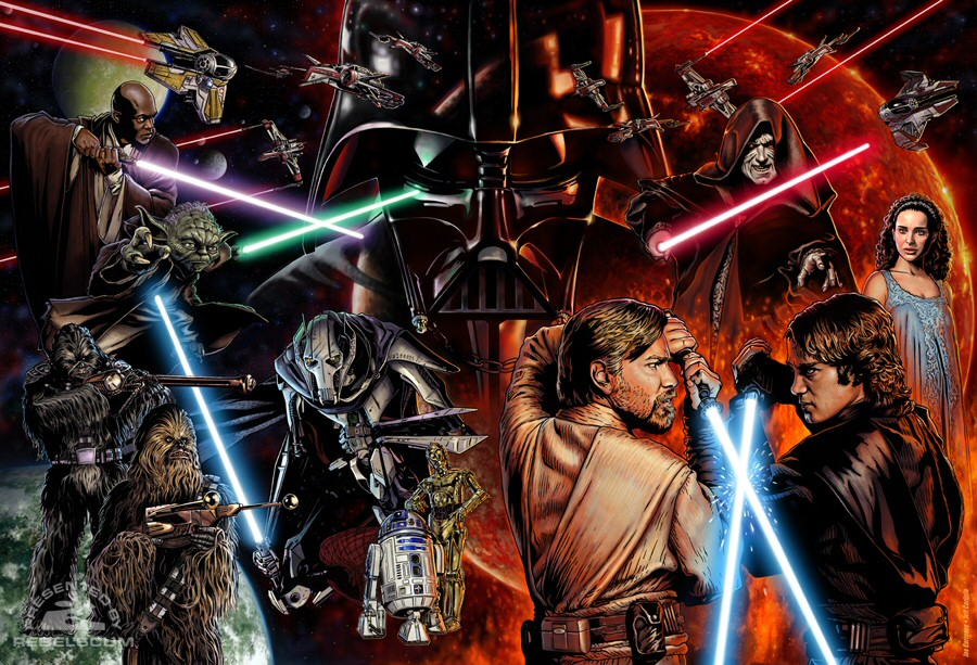 Epic Star Wars poster available at Celebration 3