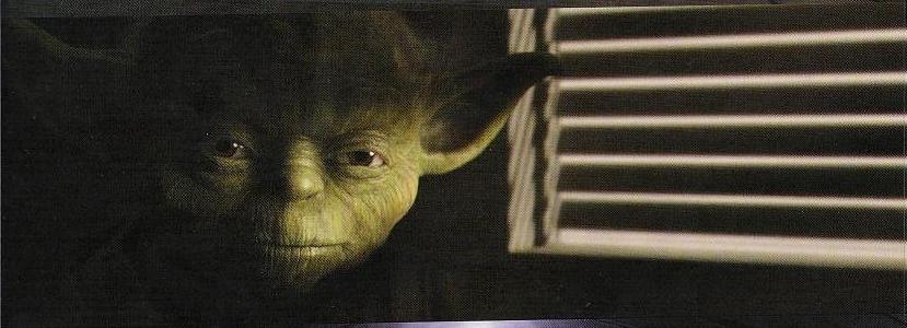 Scan of Revenge of the Sith Yoda from French magazine