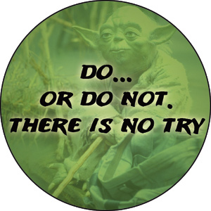 C&D Visionary Inc - 'Do or do not' Yoda button