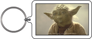 C&D Visionary Inc - Empire Strikes Back Yoda keychain