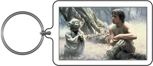 C&D Visionary Inc - Yoda and Luke keychain