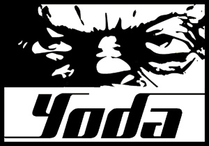 C&D Visionary Inc - rub on Yoda logo sticker