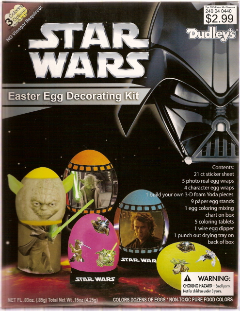Easter Egg decorating kit - front
