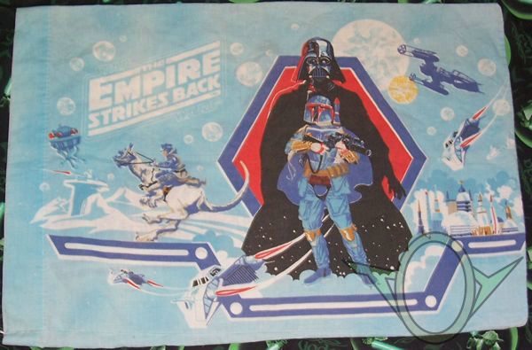 Black Falcon - Empire Strikes Back pillowcase - back